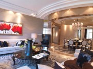 大连星海湾壹号样板房餐厅图片