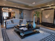 大连星海湾壹号样板房客厅图片