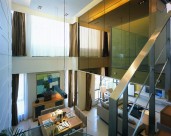 武汉万科城市花园顶层复式样板房图片