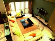 春江花园联体别墅样板间图片