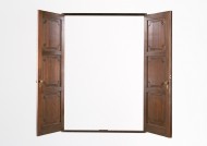 中式仿古实木门