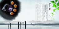 龙井茶宣传画册图片