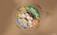 雷克萨斯车广告创意图片