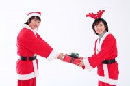 圣诞服饰装扮与礼物图片