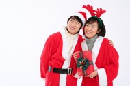 圣诞服饰装扮与礼物图片