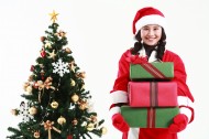 圣诞服饰装扮与礼物图片