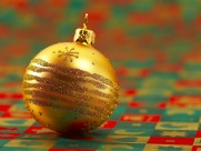 圣诞节彩球图片大全