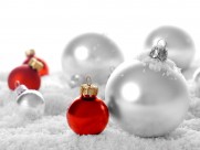 圣诞节彩球图片大全