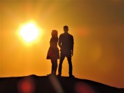 人物剪影素材图片