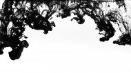 黑色水墨背景图片