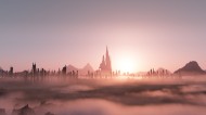 创意科幻城市素材图片