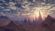 创意科幻城市素材图片