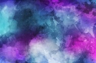 五颜六色的水彩背景图片