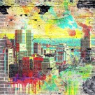 创意涂鸦背景图案图片