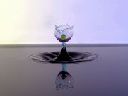 各种颜色水滴的倒影图片大全