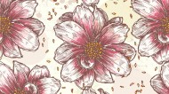 素色花纹背景图片大全