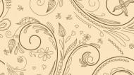 素色花纹背景图片大全