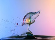 四处飞溅的水花背景图片