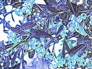 复杂有规律的花纹背景图片