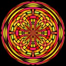 圆形图案背景图片