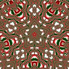 万花筒花纹背景图片