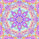 万花筒花纹背景图片