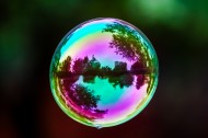 七彩泡泡图片