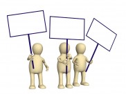 3D小人白板系列高清图片