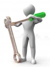 3D小人与螺丝刀图片（500px左右小图）大全