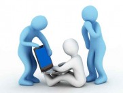 3D小人与笔记本图片（500px小图）