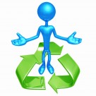 3D高清金色小人图片