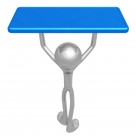 3D高清金色小人图片