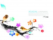 手绘韩国花纹信纸底纹图片大全