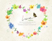 手绘心形素材大全图片