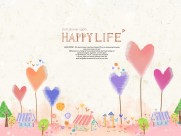 手绘心形素材大全图片