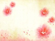 水墨梦幻花朵图片