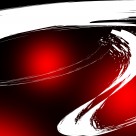 简约黑白红三联挂画图片