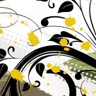 百合花三联挂画图片大全