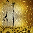 抽象派三联挂画图片大全