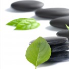 石头意境三联画图片