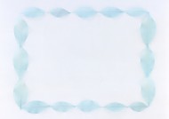 树叶、树枝绿色植物边框图片