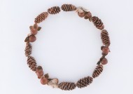 圣诞气息花草边框图片