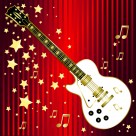 吉他音乐背景图片