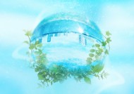 绿色地球设计图片
