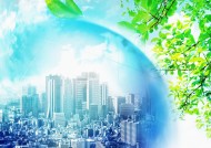 绿色地球设计图片