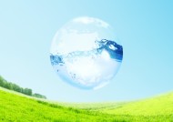 绿色生活和水图片