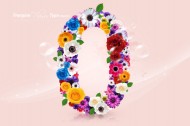 数字花图片