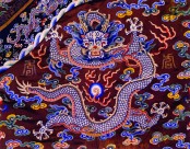 龙纹刺绣图案图片