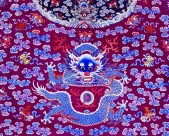 龙纹刺绣图案图片