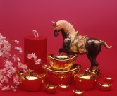 节日气息背景素材图片